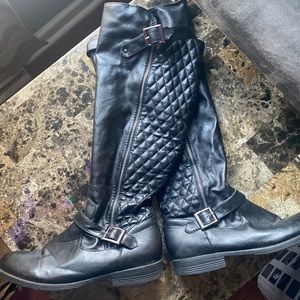 Bamboo knee high boots size 8